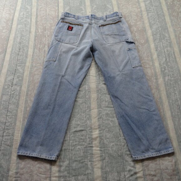 Riggs, Wrangler, Double Front Carpenter Jeans, 38 x 30 - Picture 5 of 13